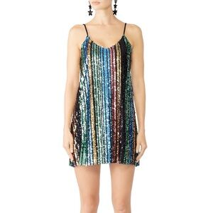 Show Me Your MuMu Vivian Sequin Slip Dress